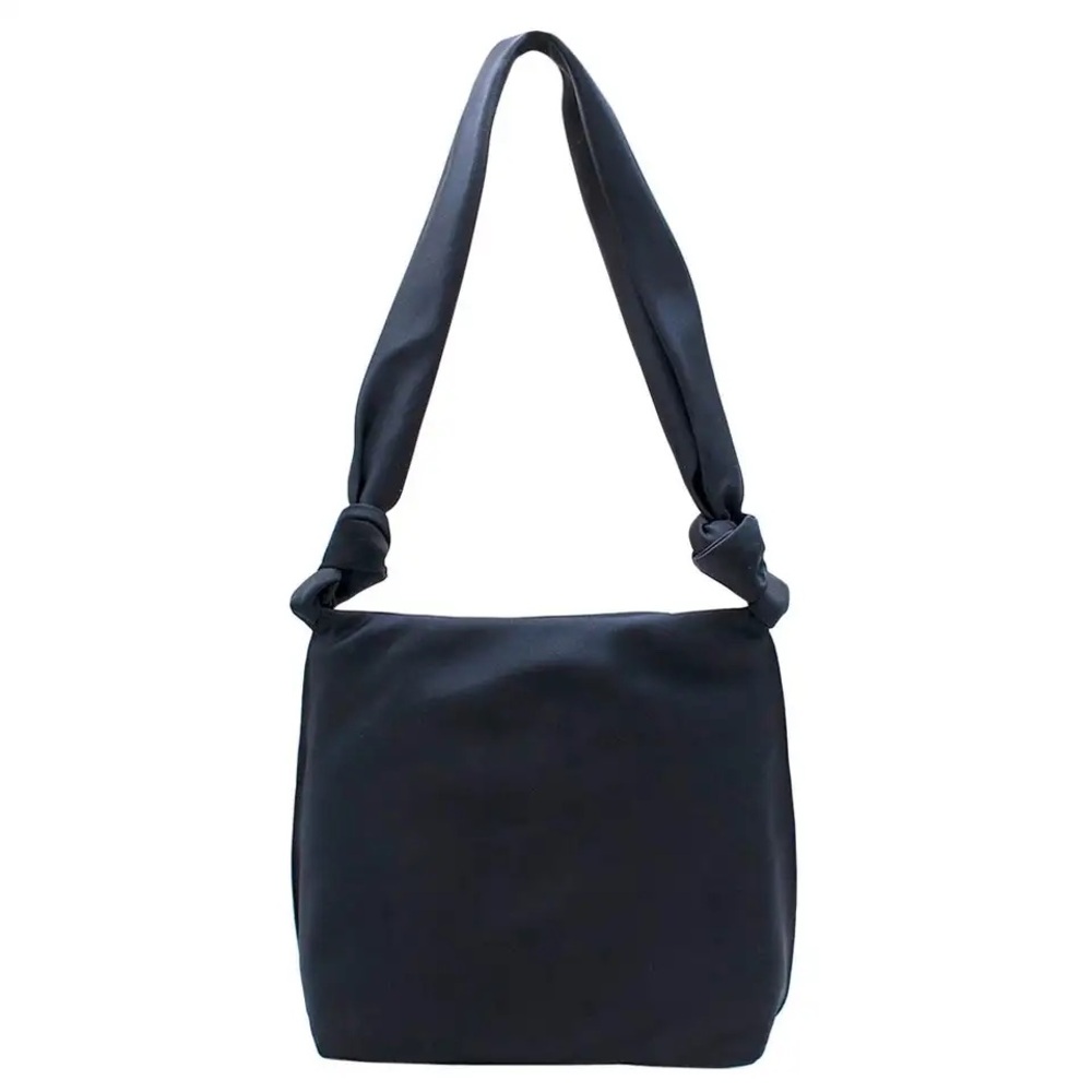 💙100% Authentic THE ROW Navy Blue Silk "Wander" Tote/Used Condition💙